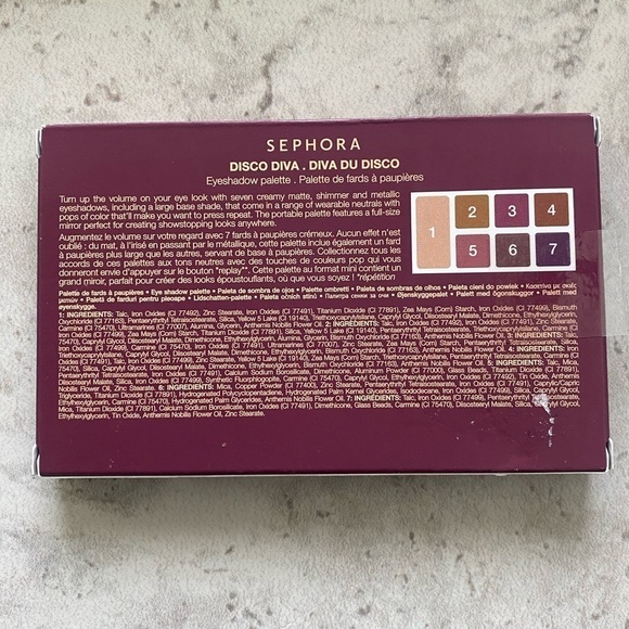 Sephora Eyeshadow Disco Diva Playlist  palette, never used, brown neutrals - Picture 2 of 4